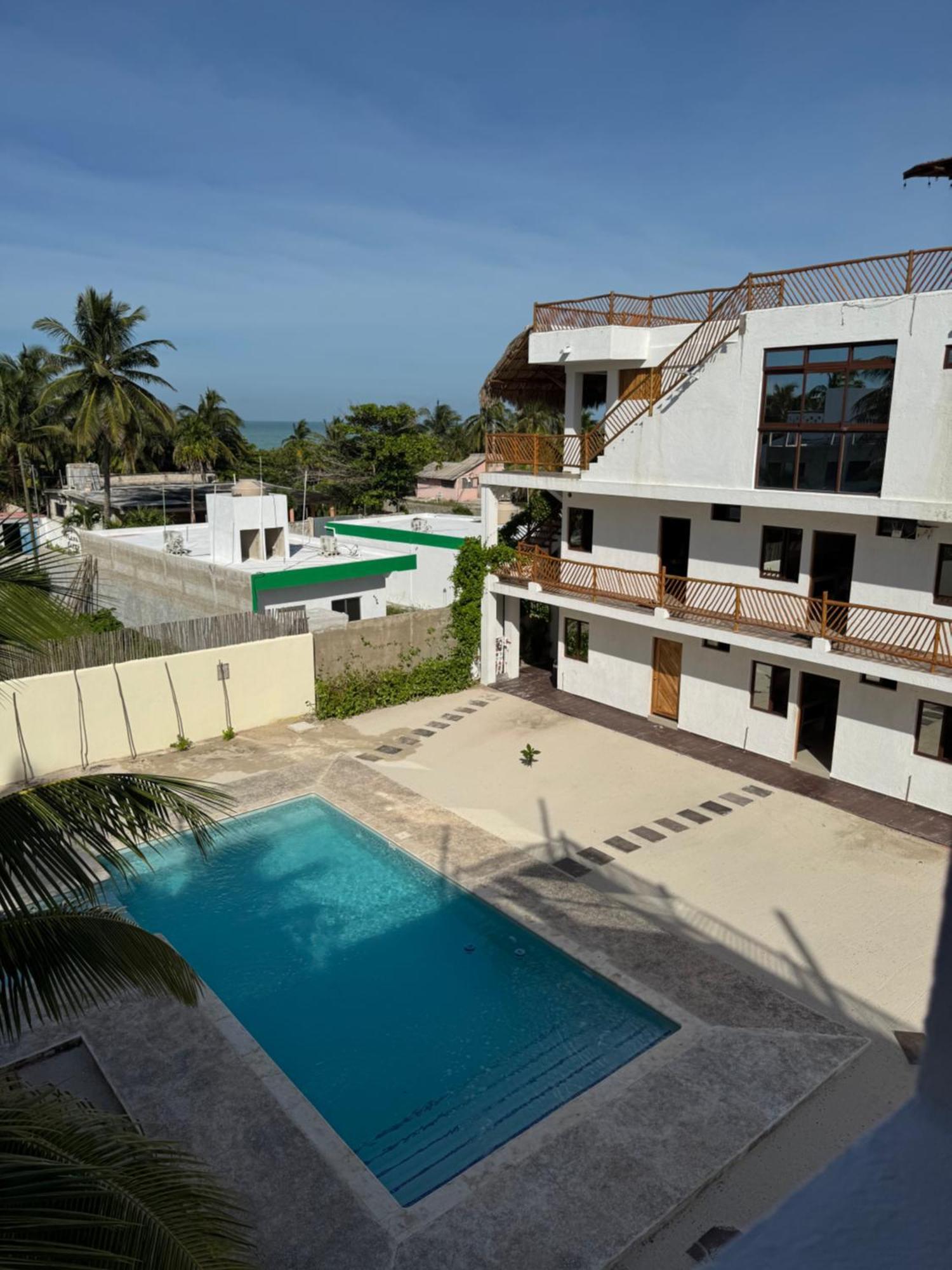 Mexhe Hotel El Cuyo Kültér fotó